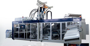 termoformatrice alimentata a rullo / per produzione di bicchieri / automatica / industriale