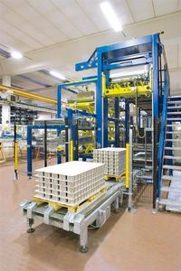 pallettizzatore dall'alto