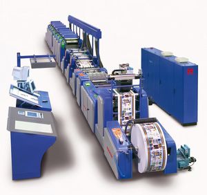 macchina da stampa offset rotativa