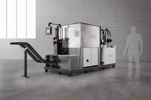 bricchettatrice di trucioli metallici
