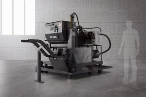 bricchettatrice di trucioli metallici