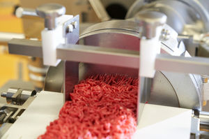 linea di produzione di carne tritata