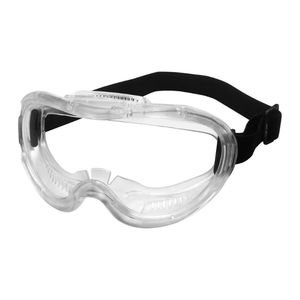 occhiali di protezione a maschera di rischi chimici