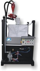 sistema di rimozione dell'abrasivo