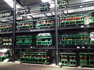 scaffalatura per magazzino di stoccaggio