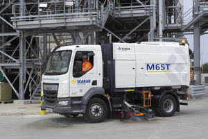 spazzatrice meccanica diesel