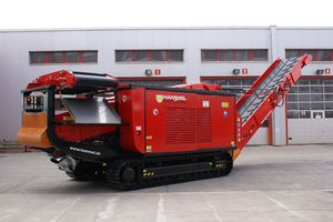 trituratore secondario / per legno / carta / monoalbero