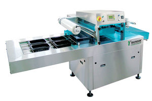 termosigillatrice di vaschette lineare