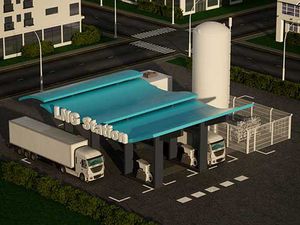 stazione di rifornimento GNL 1