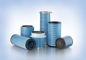 cartuccia filtrante ad aria / per filtrazione fine / in fibra di cellulosa / per uso generale