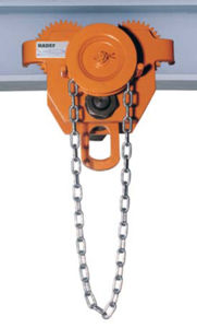 carrello manuale per paranco a catena 1