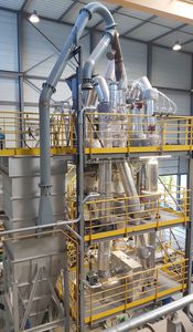 calcinatore di gas a basso NOx