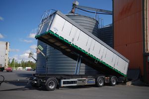 benna per camion in alluminio