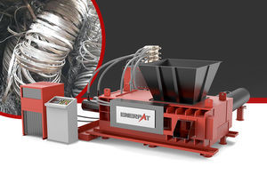 pressa imballatrice per alluminio
