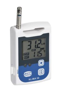 registratore di dati di temperatura e umidità / USB / con display LCD / programmabile