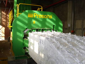 pressa imballatrice orizzontale