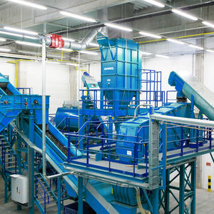 impianto di riciclaggio per materie plastiche