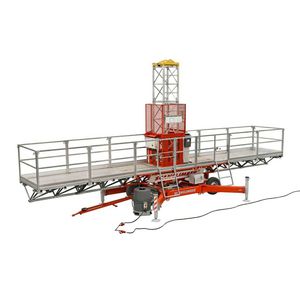 Piattaforma autosollevante monoalbero
