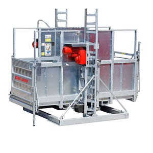 Piattaforma autosollevante con doppio albero