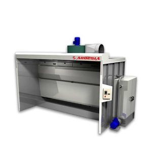 cabina di verniciatura aperta