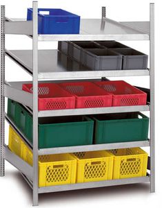 scaffalatura per magazzino di stoccaggio