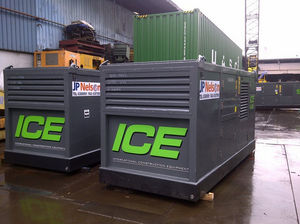 centralina idraulica con motore diesel