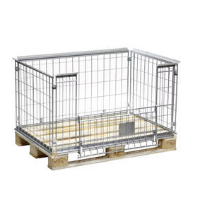 paretale per pallet in rete metallica 1