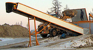 trasportatore a nastro