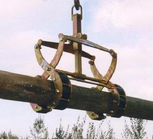 pinza per gru forestale