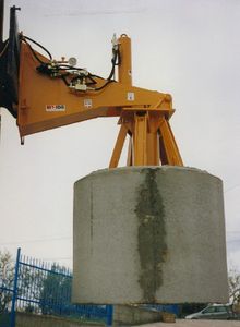 pinza idraulica per carrello elevatore
