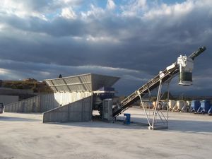 centrale di betonaggio mobile