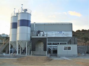 centrale di betonaggio stazionario