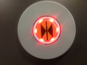 interruttore tattile / unipolare / luminoso / elettromeccanico