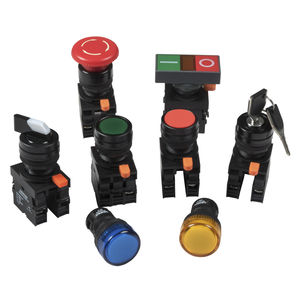 interruttore SPDT / LED / montato su pannello / IP20