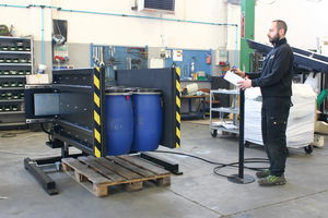 cambio pallet automatizzato