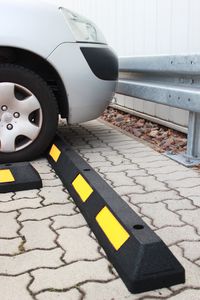 respingente fine corsa per parcheggi