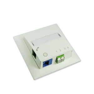 presa di fibra ottica da incasso