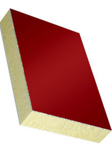 pannello sandwich anima in poliuretano / rivestimento in PVC