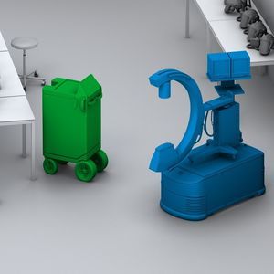 sistema di azionamento per AGV