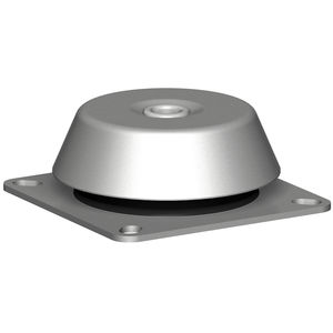 supporto antivibrazione conico / in elastomero / per pompa