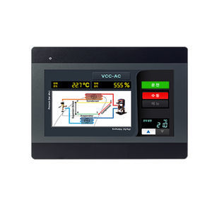 HMI con touch screen capacitativo