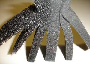 materiale filtrante in espanso