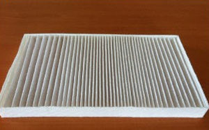 materiale filtrante d'aria
