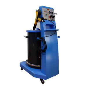 macchina di verniciatura a polvere con 2 pistole elettrostatiche