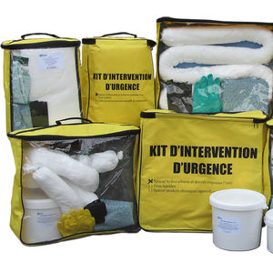 kit di pronto intervento antinquinamento chimico