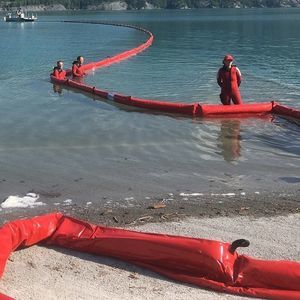 barriera anti-inquinamento per olio