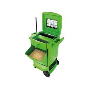 carrello per la raccolta per rifiuti
