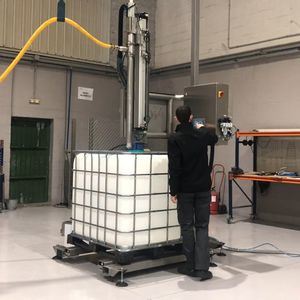 riempitrice semiautomatica
