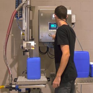 riempitrice semiautomatica