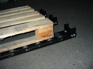 guida trasportatore a rulli